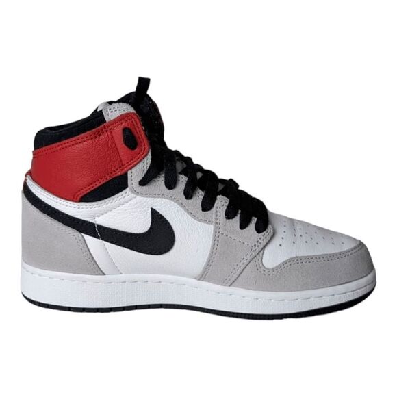 NIKE Air Jordan 1 Retro High 'Smokey Grey' Sneakers Size 6 - Picture 7 of 9